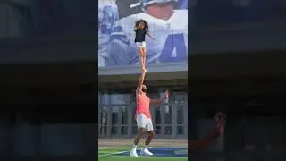 Jax always feels like doing a stunt! 