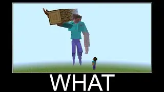Very Scary Thicc Steve in Minecraft wait what meme part 2