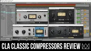 Waves CLA Classic Compressors - Review & Demo