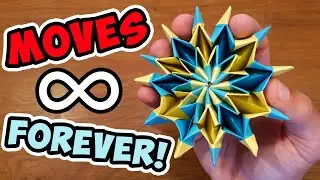 How To Make Paper MOVING FIREWORKS - Origami