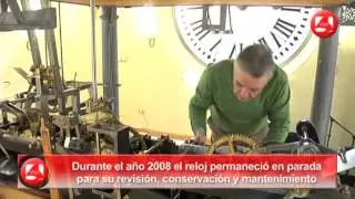 El Reloj de la Puerta del Sol, listo para inaugurar el 2014