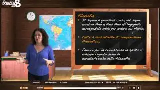 Filosofia - La Media dell'8 - Alessandra Chiacchiarini