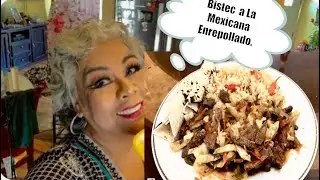 Bistec 🥩 ala Mexicana Enrepollado 😋