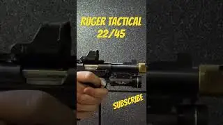 Ruger Tactical 22/45 @TANDEMKROSS #gun #training #fast #edc
