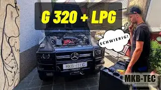 Bastelbude mit LPG  | W463 G320 | MKB TEC repariert Motorkabelbaum + Drosselklappe
