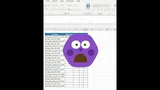 Convert text to columns with Shortcut in Microsoft Excel 