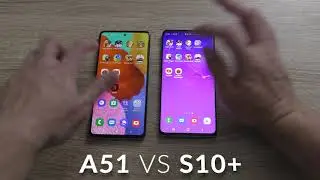 Samsung Galaxy A51 4GB RAM vs Samsung Galaxy S10 Plus: comparison - speed test and comparison