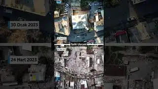 #deprem öncesi ve sonrası #Adıyaman #drone