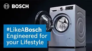 New 9 & 10 kg Bosch Front Load Washing Machine | Care For Your Entire Wardrobe