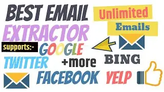 How to extract emails from Google and Facebook|Best Email Extractor