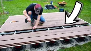Build your own WPC terrace WITHOUT foundations - QUICK & EASY | MrHandwerk