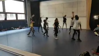 MBS 1e jaars || Hiphop Combo Routine