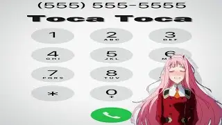TOCA TOCA melody on phone buttons