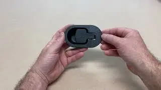 Large Oval Black Plastic Recliner Handle From Sofa Rehab