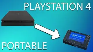 Man built a Playstation 4 Portable | Retro Gaming | DIY Project by @RestoreTechnique