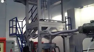 PES 65A - LDPE Shrinkable Film Extruding Machine with Back To Back Auto Winding Stations