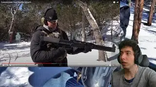 Reacting to DemolitionRanch Futuristic Bullet Proof Shoulder Armor