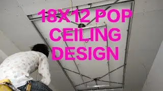 18X12 ROOM POP CEILING LIGHT DESIGN