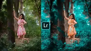 Lightroom Aqua And Orange Photo Editing | Lightroom Photo Editing || preset download free ||