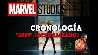 CRONOLOGÍA PELÍCULAS MARVEL (Actualizada 2019) Hasta Capitana Marvel