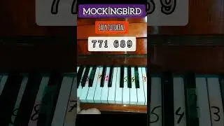 Mockingbird Piano Tutorial #музыка #туториал #обучение #пианино #эминем