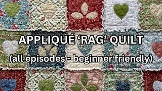 'Rag quilting' tutorial / all episodes - beginner friendly / SAVE for REFERENCE ❤️ #quiltingtutorial