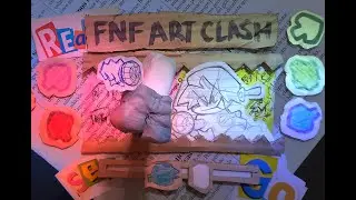 FNF Papercraft (GFC) (FNF ArtClash)