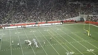 Edmonton Elks' Boris Bede misses a 41-yard field goal attempt vs. Montreal Alouettes 8/25/24