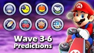 Predicting Wave 3-6 of the Mario Kart 8 Deluxe DLC