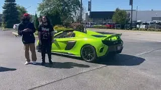 Mclaren 675LT Spider in Napier Green