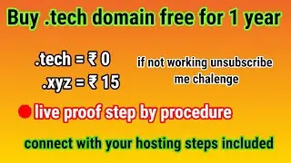 free domain 2020 || free domain and hosting 2020 || best web hosting ||