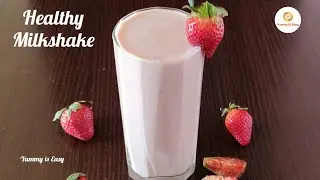 Try this fruit combination for yummy thick creamy healthy milkshake 😋😋😍❤️ 2 minutes recipe #shorts