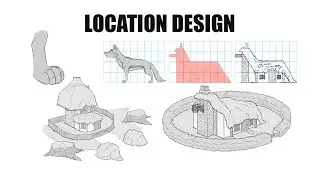 How Animators Draw & Design Locations - 2D Animation Tutorial