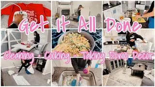 Get It All Done | Cleaning | Cooking | Taking Down Fall Decor | Etsy Shop Orders