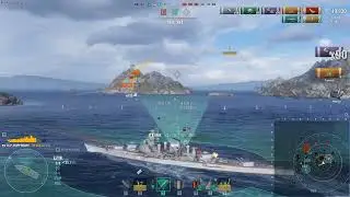 World of Warships RUPPRECHT's life in rank battles #wows