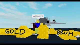 How to Find the Gold Bar | Roblox Plane Crazy