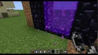 Make a Minecraft Portal without diamond or mining obsidian