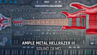 Ample Metal Hellrazer III | Best VSTi guitar? | Sound Demo | Progressive metal / Djent