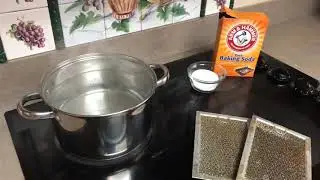 طريقة سهلة لتنظيف فلتر الشفاط 👍🏻