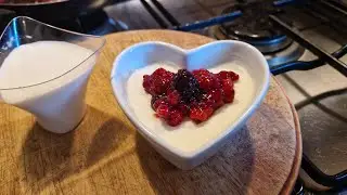 Come preparare la panna cotta in 5 minuti!