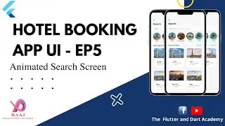 Flutter Hotel Booking UI - Book your Stay At A New Hotel - Ep5