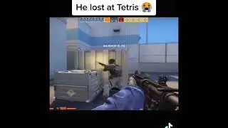 I messed up his tetris😭#shorts #youtube #csgo