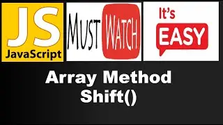 Array shift() method | Array shift() method in hindi