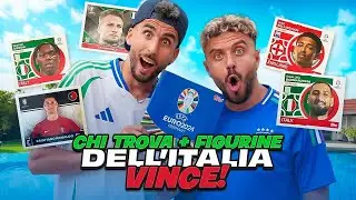 ⚽ OHM vs FIUS GAMER! CHI TROVA PIU FIGURINE DELL'ITALIA VINCE! FIGURINE EURO 2024 di TOPPS