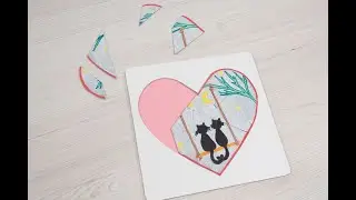 Como fazer um Puzzle para o Dia dos Namorados – Manualidades para crianças