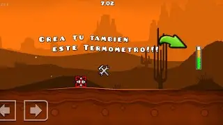 Cómo hacer un TERMÓMETRO con dinámicas en Geometry Dash Modo Plataforma 🛠️😎