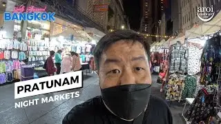 🇹🇭[4K] Must-Visit Pratunam Night Market and Street Food around Palladium and Baiyoke