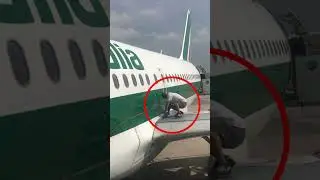 Зачем самолеты ремонтируют скотчем? 🤷‍♂️ 
