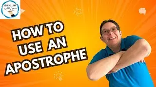 How to use an apostrophe