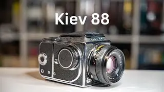How to Load and Unload Film from a Kiev 88 medium format Film Camera